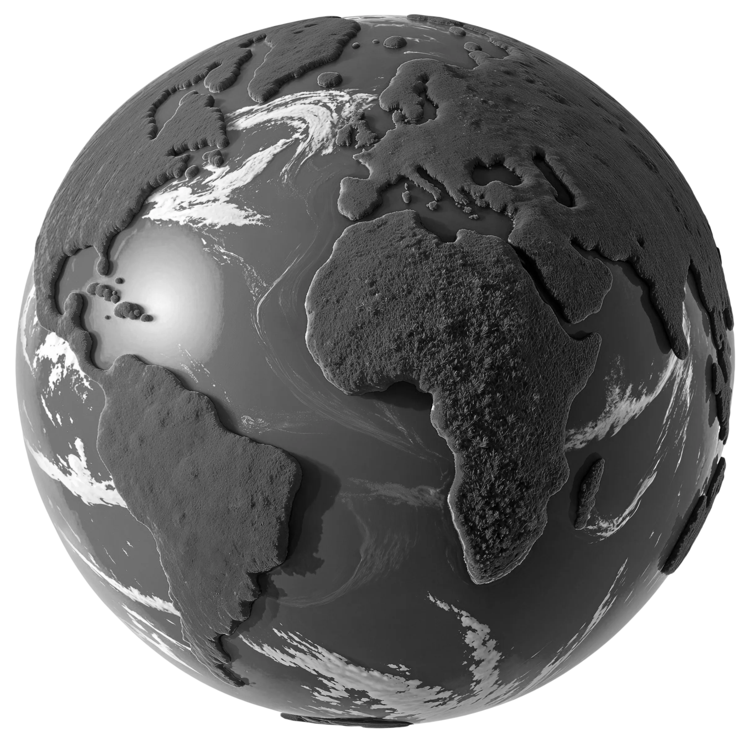 Gray Planet Earth
